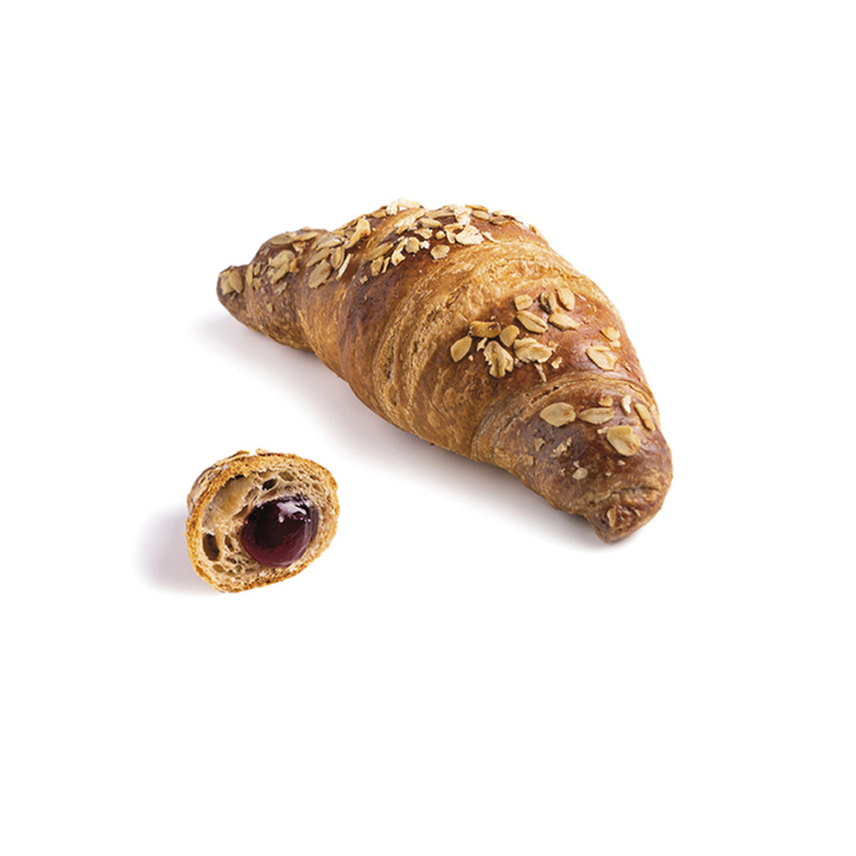Croissant vegano granfarro e melograno
