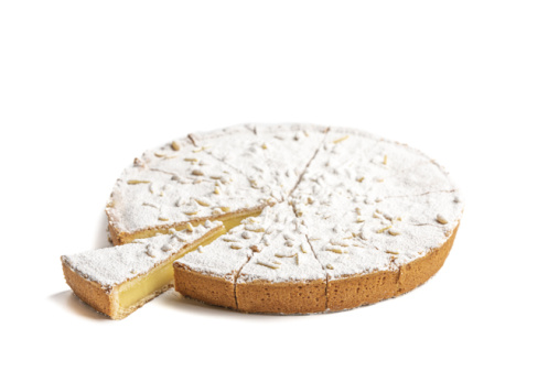 Sliced gandma's pie